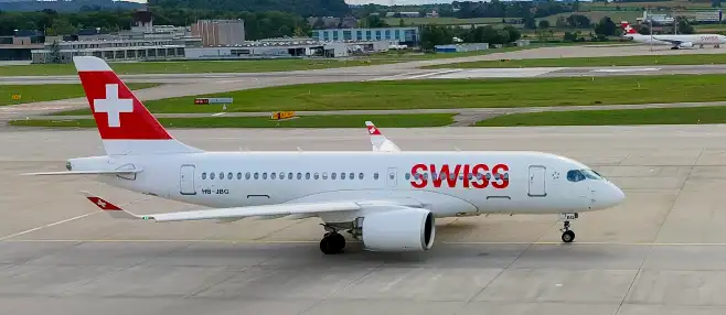 Swiss Airbus A220-100 HB-JBG